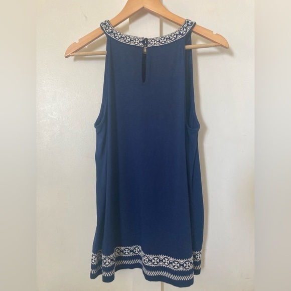 ADRIANNA Papell boho tank top Large - Picture 4 of 8